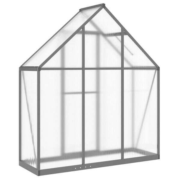 Gewächshaus anthrazit B/H/L: ca. 58x195x169 cm