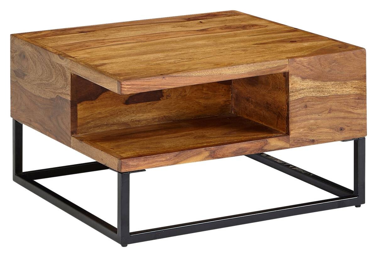 Couchtisch braun B/H/T: ca. 60x35x60 cm