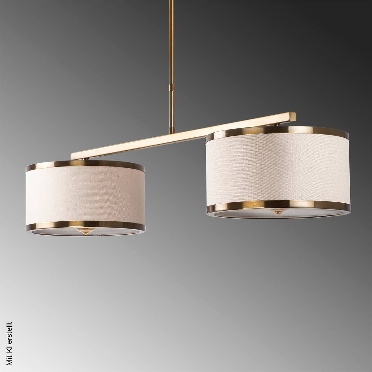 Opviq Pendelleuchte Way-11620 B/H/T/L: ca. 100x75x30x100 cm E27 2 Brennstellen