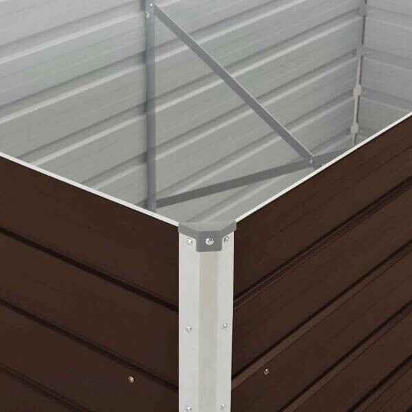 Hochbeet braun Stahl B/H/L: ca. 80x77x160 cm