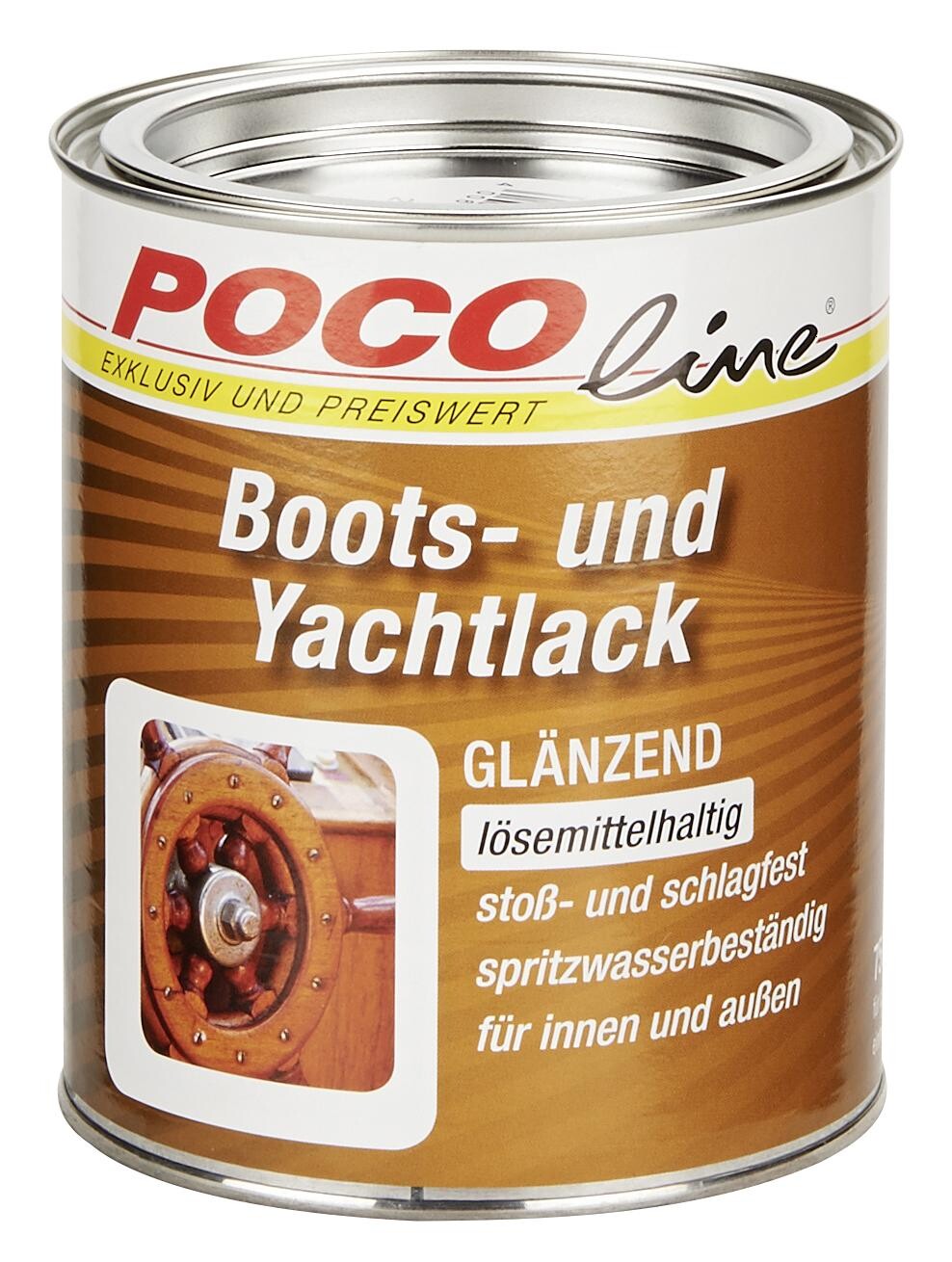POCOline Boots-und Yachtlack farblos hochglänzend ca. 0,75 l