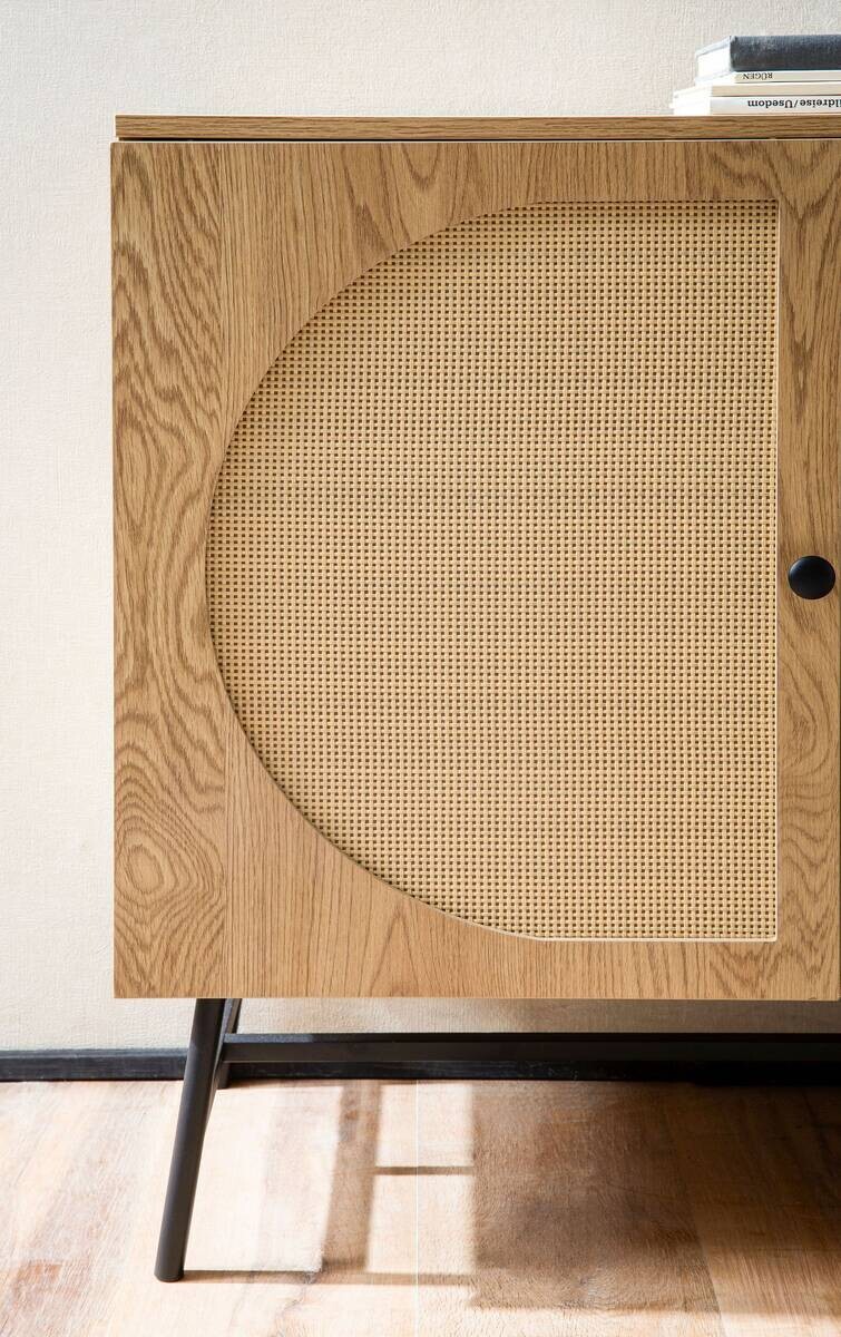 Sideboard natur Eiche Optik B/H/T: ca. 140x80x39 cm