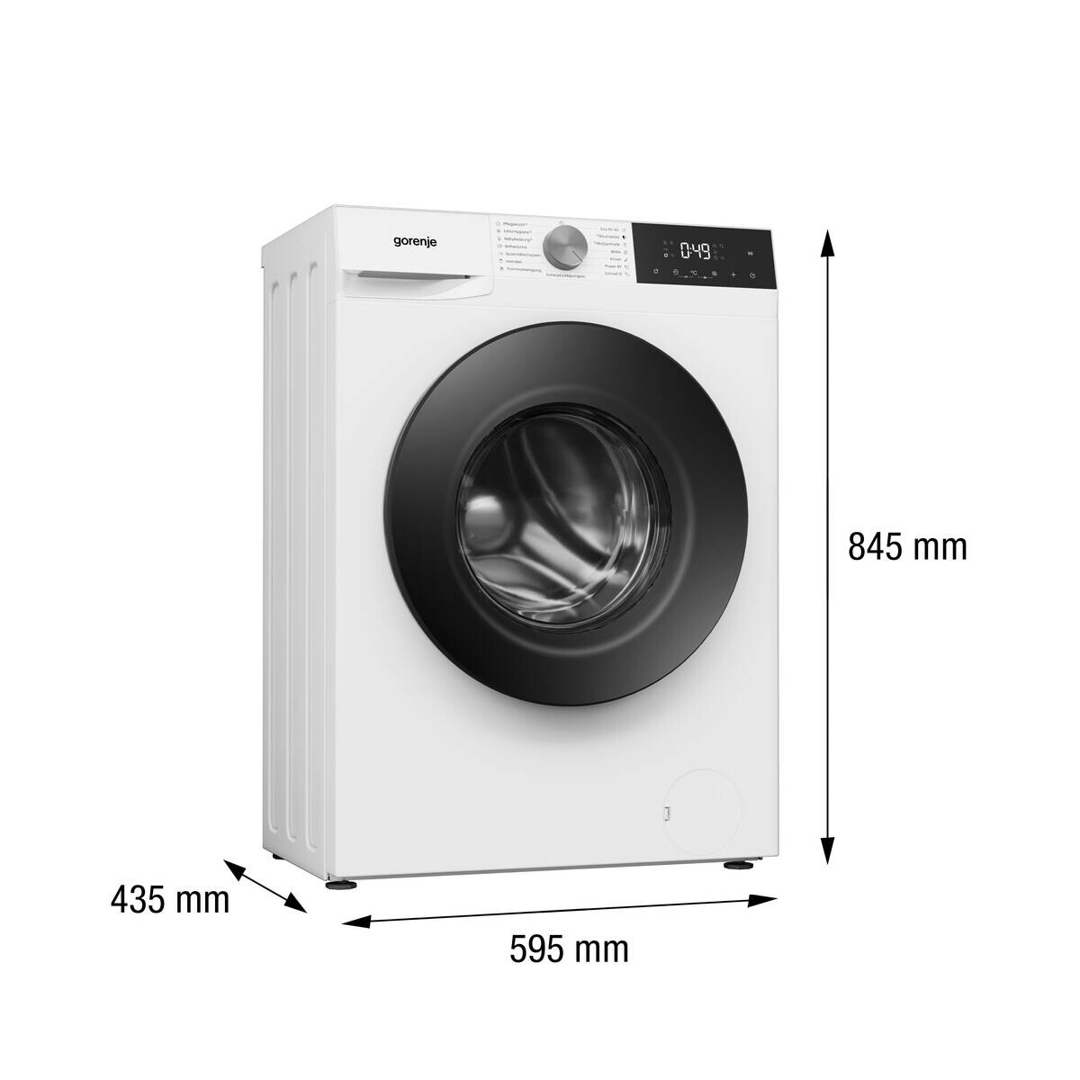 Gorenje Waschmaschine W54G2PS74AP2 weiß B/H/T: ca. 60x84,5x43,5 cm ca. 7 kg