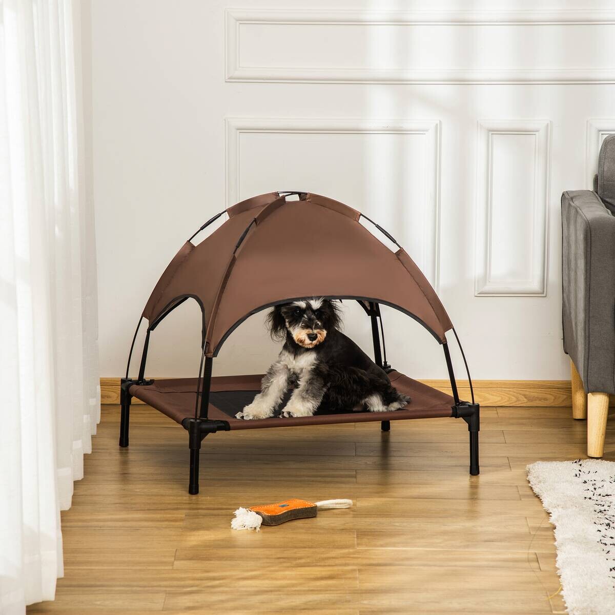 PawHut Hunde-Zubehör schwarz Polypropylen B/H/L: ca. 61x76x73 cm