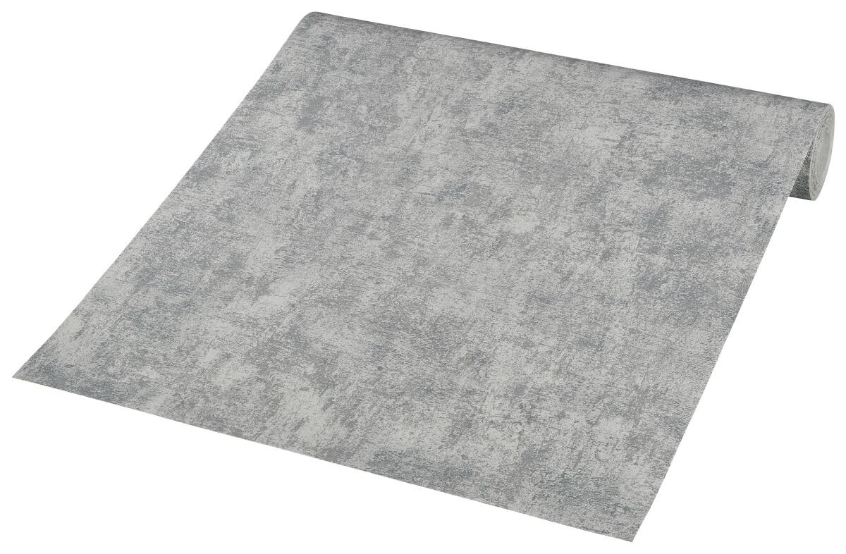 Vliestapete Betonoptik grau B/L: ca. 53x1005 cm