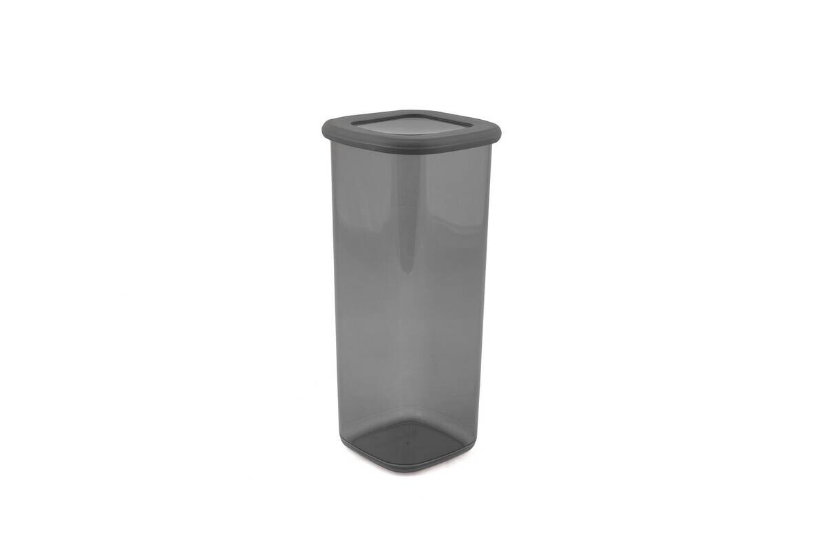 HermiaConcept Vorratsdosenset 12-tlg. grau B/H/T/L/D: ca. 11x25x11x11x11 cm