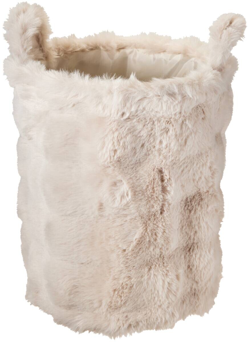 Korb beige Polyester B/H/L: ca. 36x40x36 cm