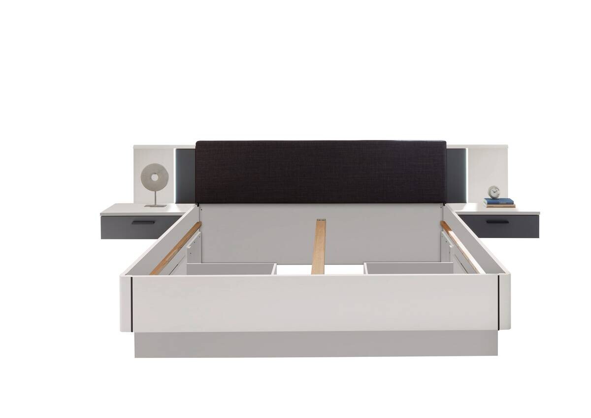 Bettanlage Aschau weiß Liegefläche B/L: ca. 180x200 cm