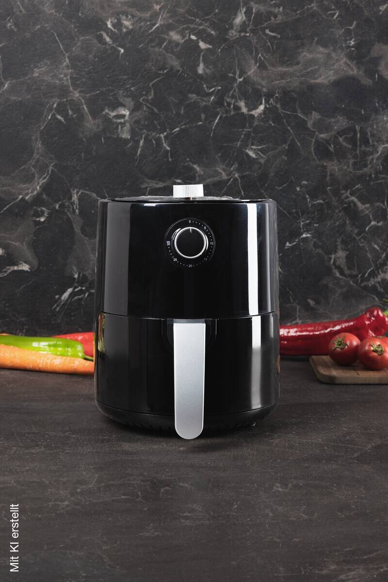 SWISS HOME Heißluftfritteuse SH-6653 schwarz Polypropylen ca. 2,5 l