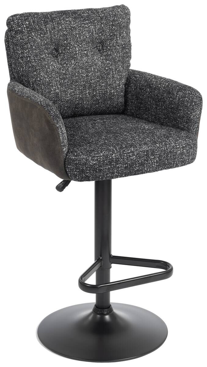 Barhocker Lecce anthrazit B/H/T: ca. 54x98x58 cm