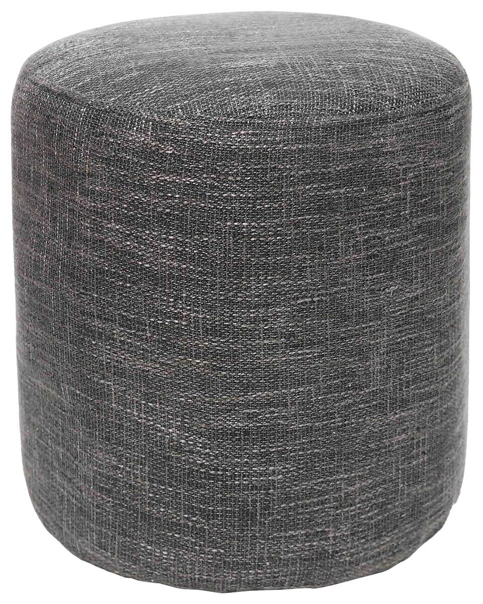 POCOline Sitzhocker anthrazit H/D: ca. 40x35 cm