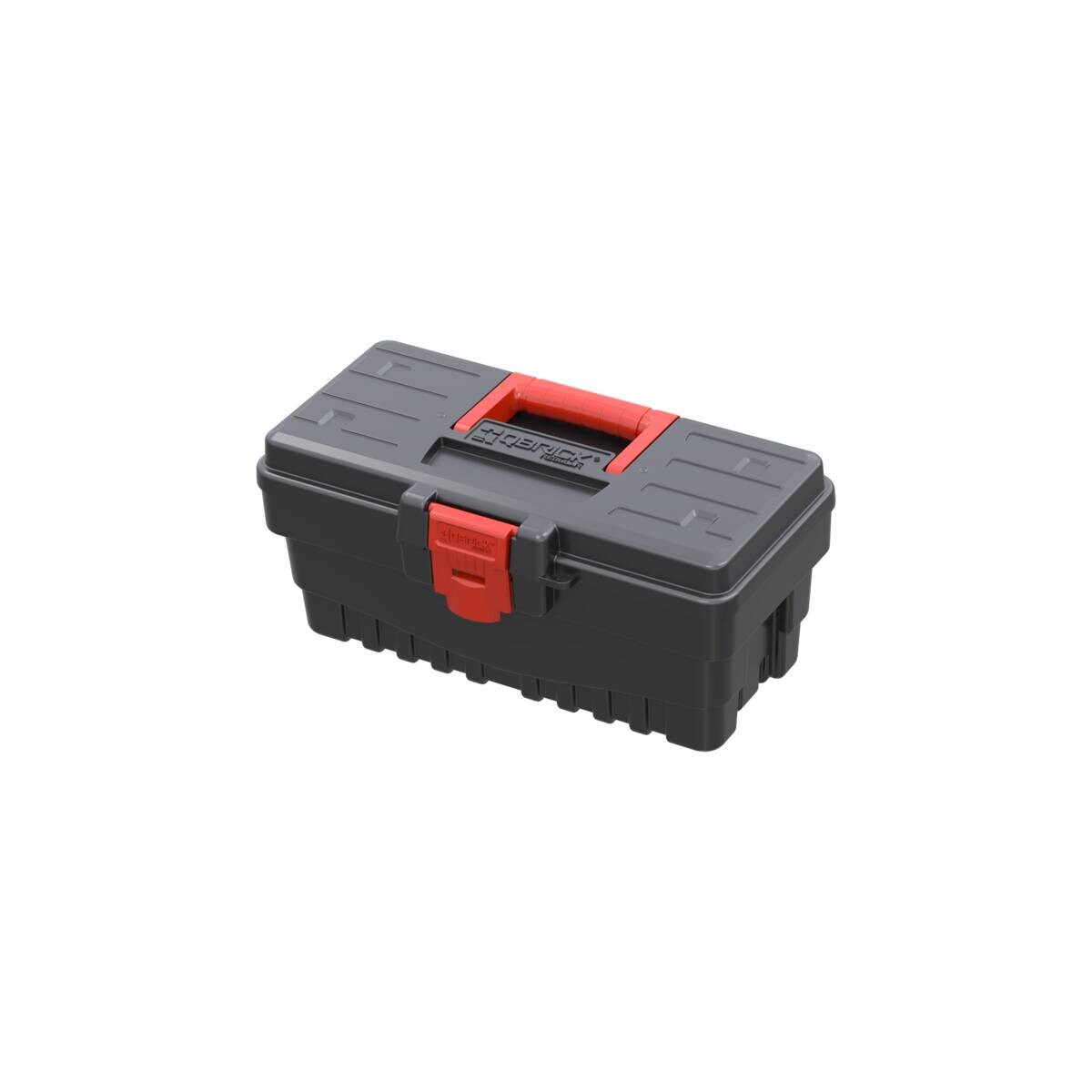 Werkzeugbox schwarz B/H/L: ca. 20,2x17,3x37,4 cm