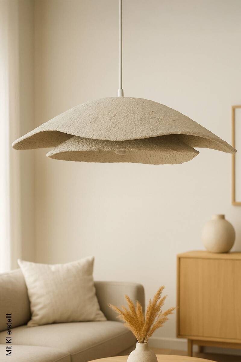 Opviq Pendelleuchte weiß Metall B/H/T/L/D: ca. 58x60x58x58x58 cm E27 1 Brennstellen