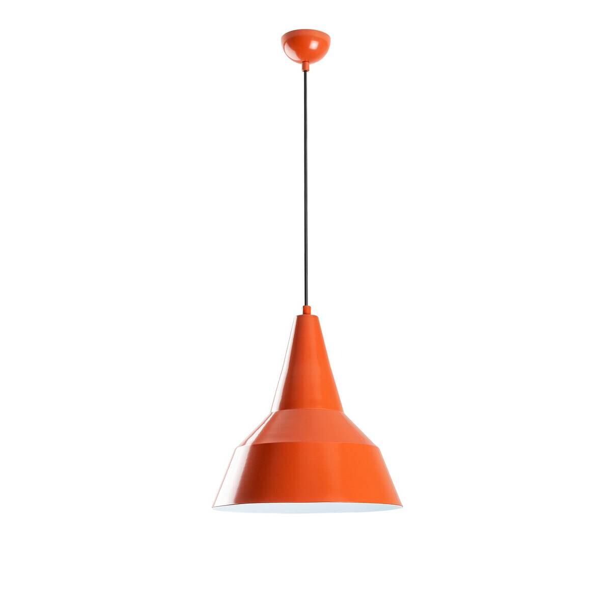 Opviq Pendelleuchte orange B/H/T: ca. 30x131x30 cm E27 1 Brennstellen