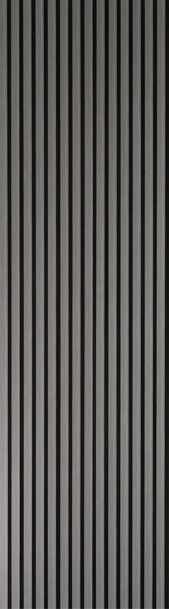 Wand- und Akustikpaneel Eiche grau L/B/H: ca. 240x56,1x1,9 cm pro Stück