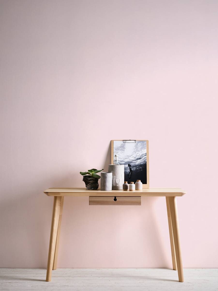 A.S.Creation Vliestapete Attractive Uni rosa B/L: ca. 53x1005 cm