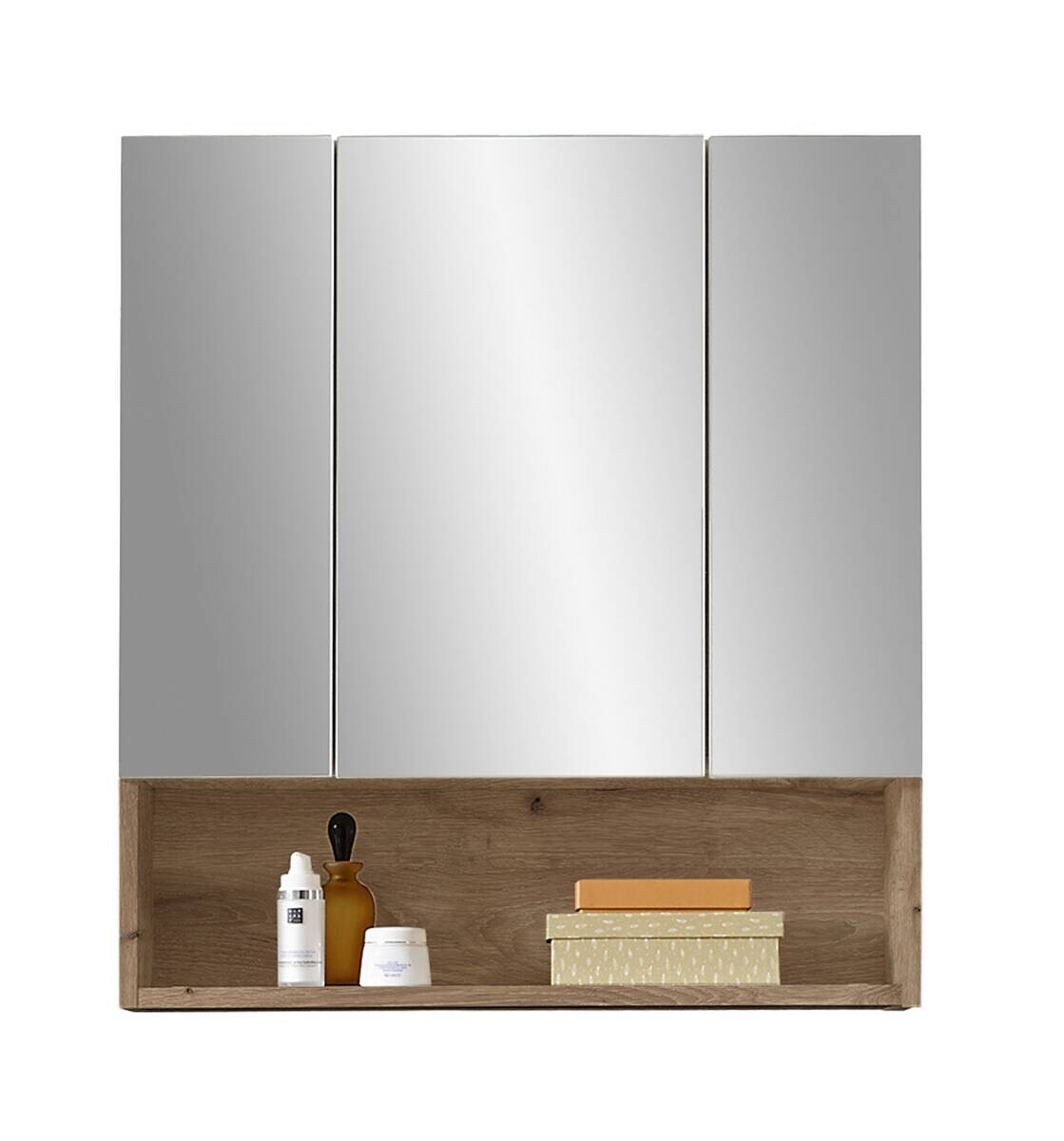 Spiegelschrank Heppo Eiche Eiche Viking Nachbildung B/H/T: ca. 65x71x20 cm
