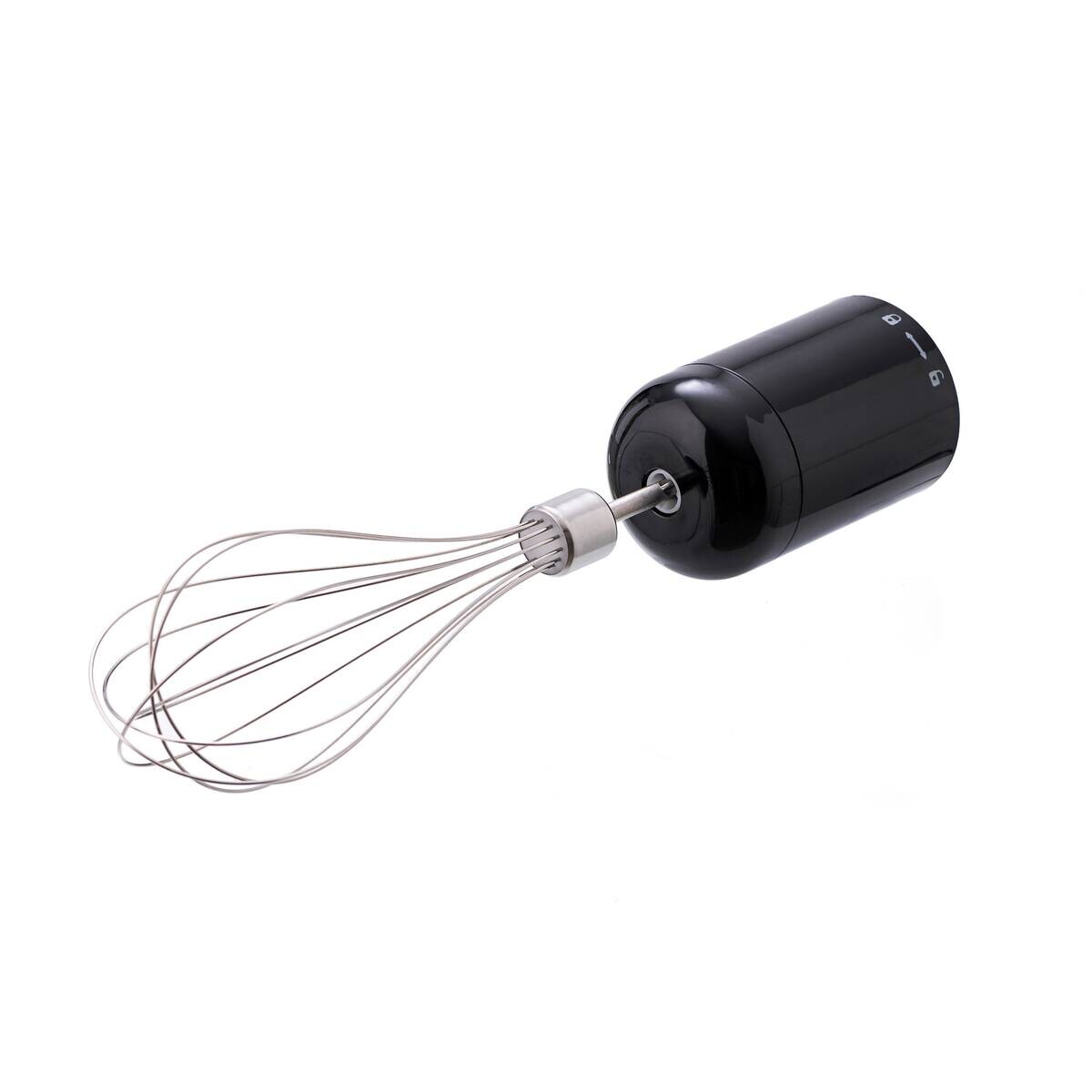 BERGNER Stabmixerset schwarz silber Edelstahl