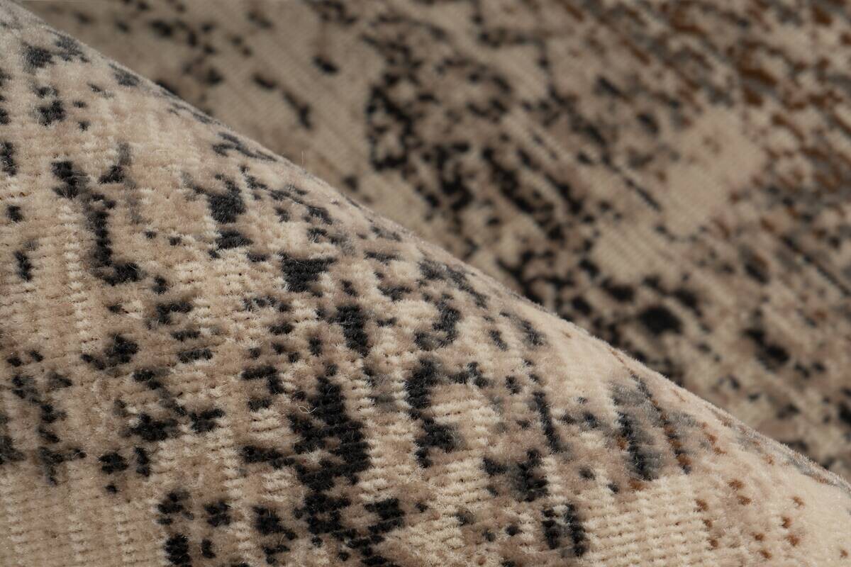 Kayoom Kurzflorteppich Charin 225 beige B/H/L: ca. 80x0,35x150 cm