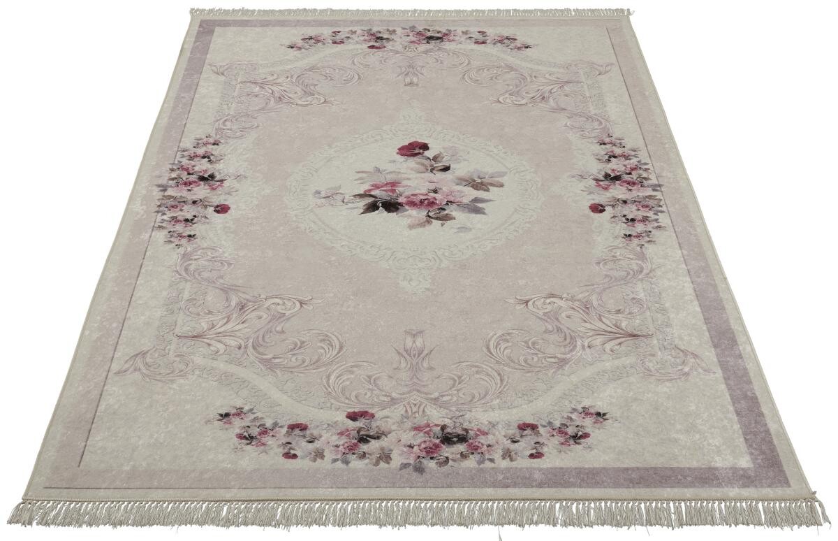Druckteppich Sunshine rosa B/L: ca. 80x150 cm