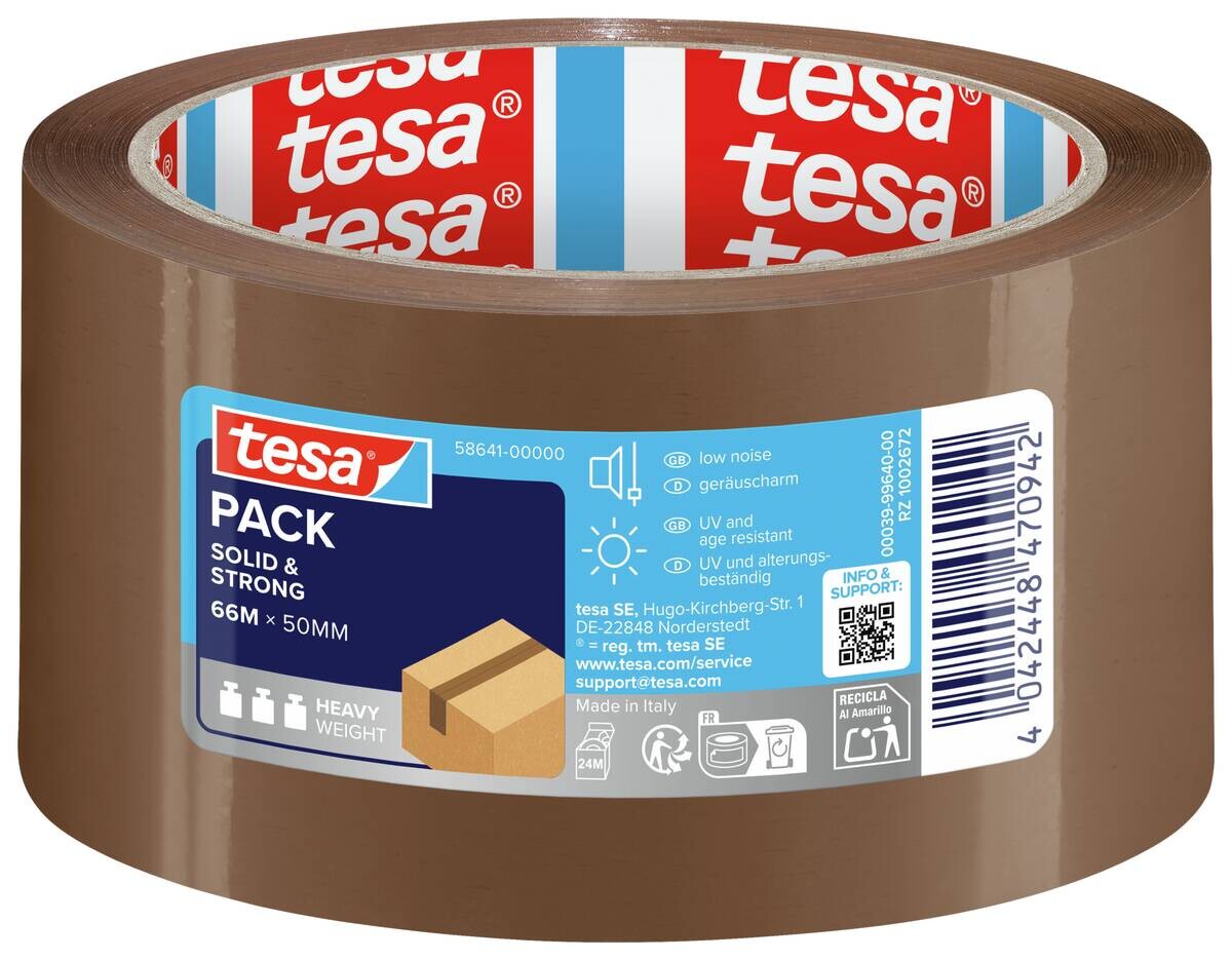 tesa Packband Solid&Strong B/L: ca. 5x6600 cm