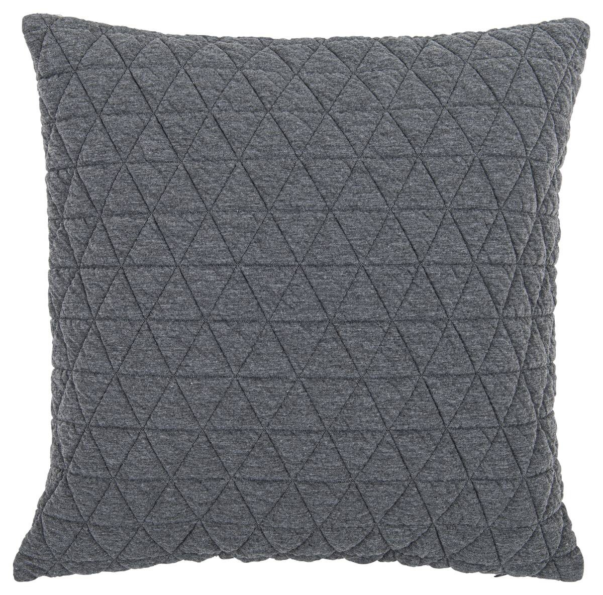 Dekokissen anthrazit 92% Polyester, 8% Elasthan B/L: ca. 48x48 cm
