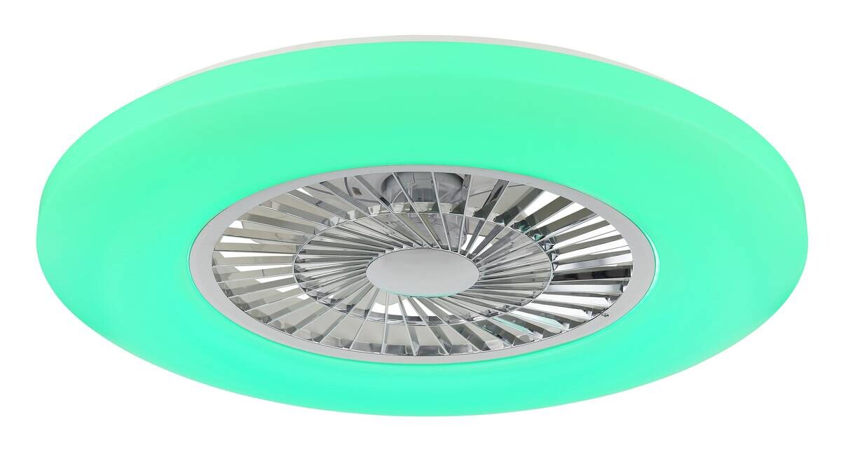 GLOBO LED-Deckenventilator ALVA 03649C Opal weiß H/D: ca. 15,4x59,5 cm max. 40 W