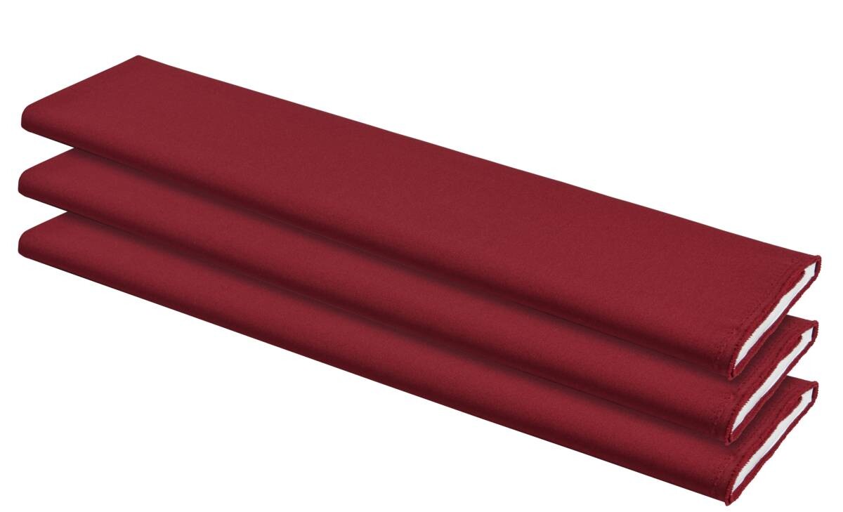 Dekostoff Satinette rot B: ca. 145 cm