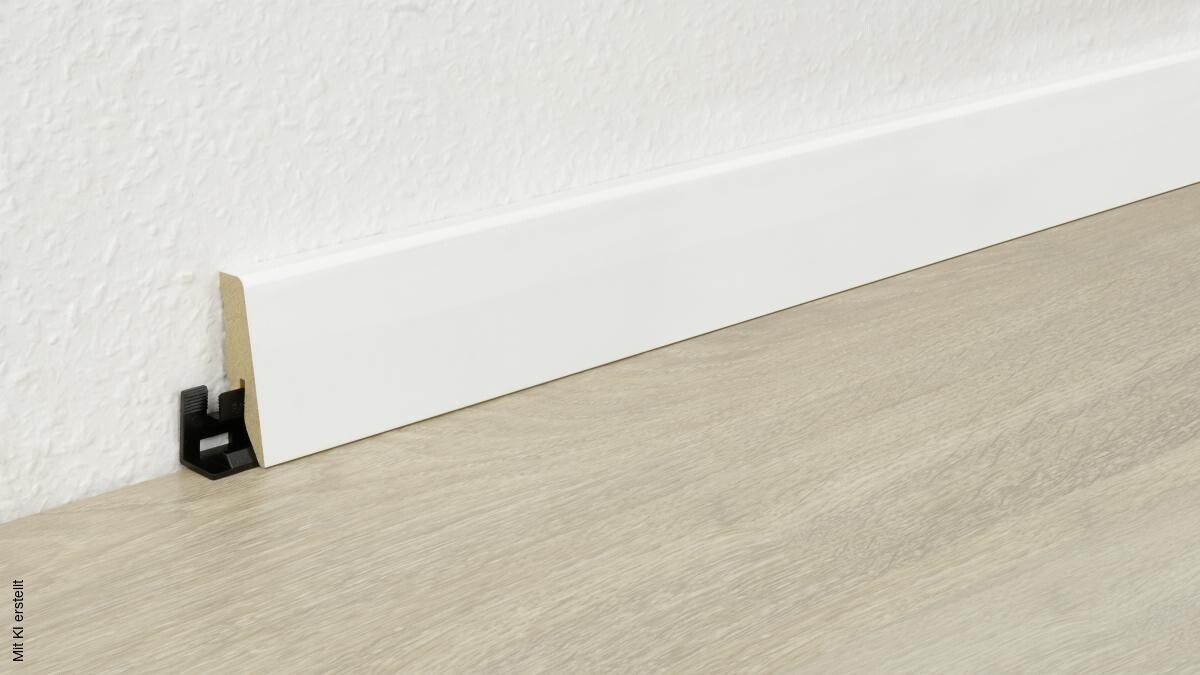 Sockelleiste L/B/H: ca. 250x1,8x5,8 cm pro Stück