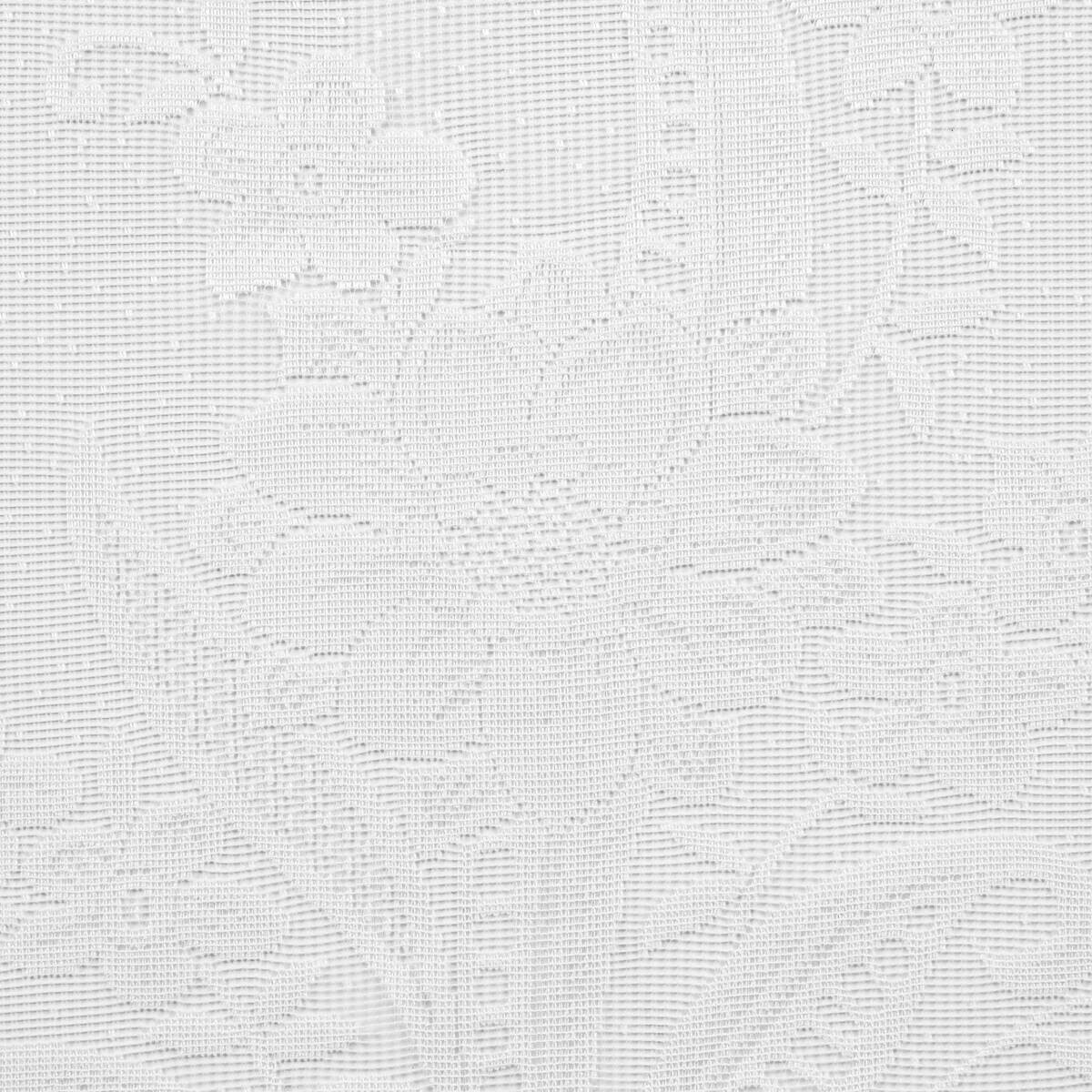 Store-Meterware weiß 100% Polyester H: ca. 145 cm
