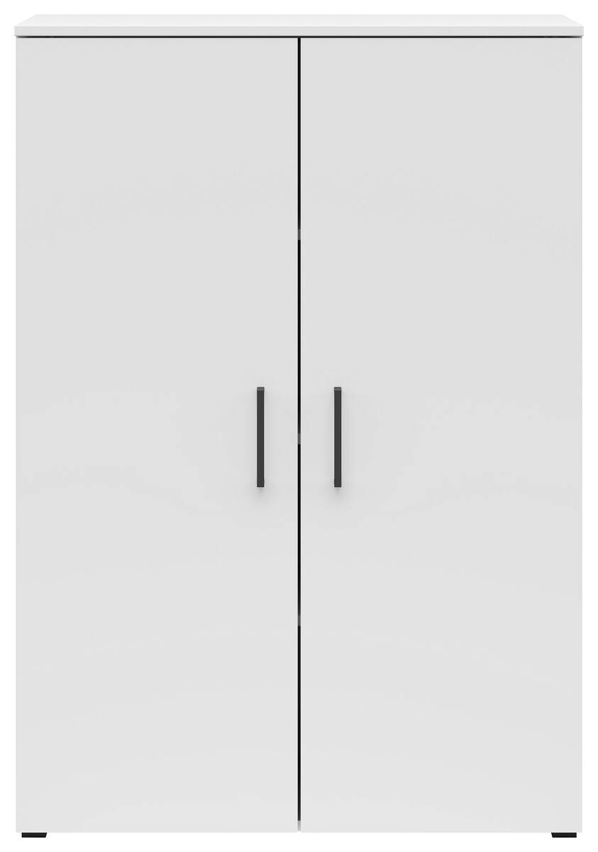 Kommode Multi-Stauraum Typ 31 weiß B/H/T: ca. 80x115x40 cm