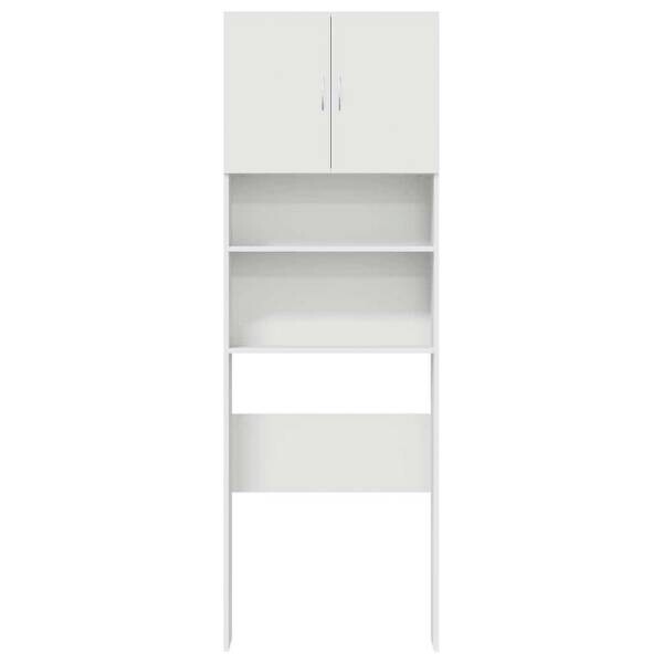 vidaXL Waschmaschinenschrank weiß B/H/T: ca. 64x190x24 cm