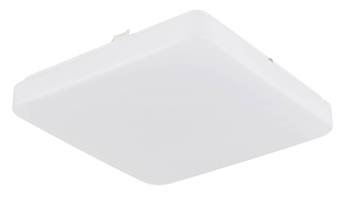 GLOBO LED-Deckenleuchte Opal weiß Metall Acryl B/H/L: ca. 27x5,5x27 cm 1 Brennstellen
