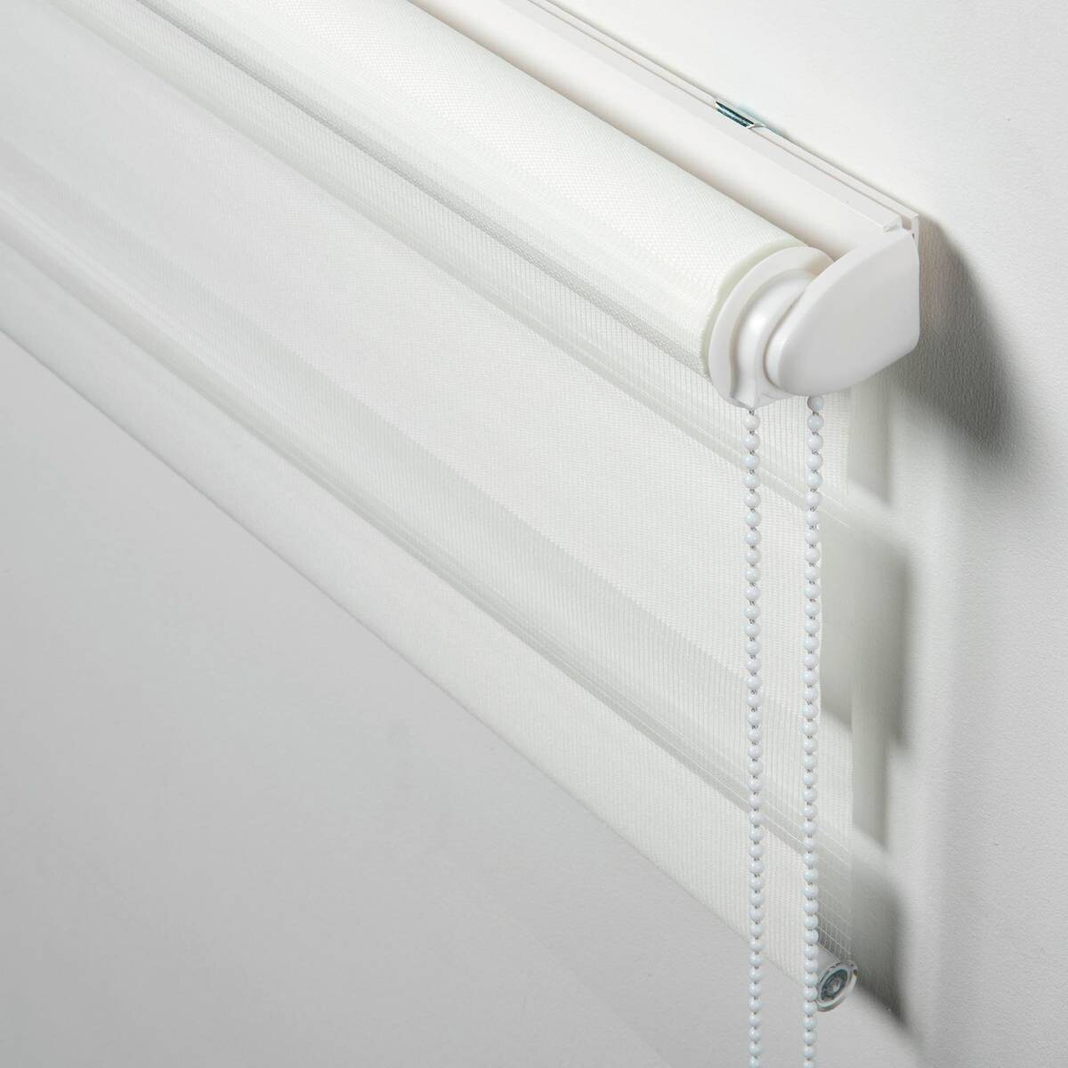 Doppelrollo Duo weiß B/L: ca. 65x150 cm
