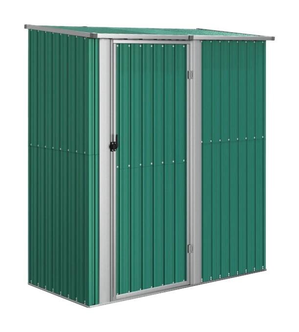 vidaXL Geräteschuppen grün B/H: ca. 180,5x209,5 cm
