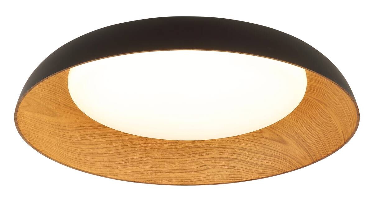 GLOBO LED-Deckenleuchte ORBIS weiß Metall H/D: ca. 9,5x48 cm 1 Brennstellen