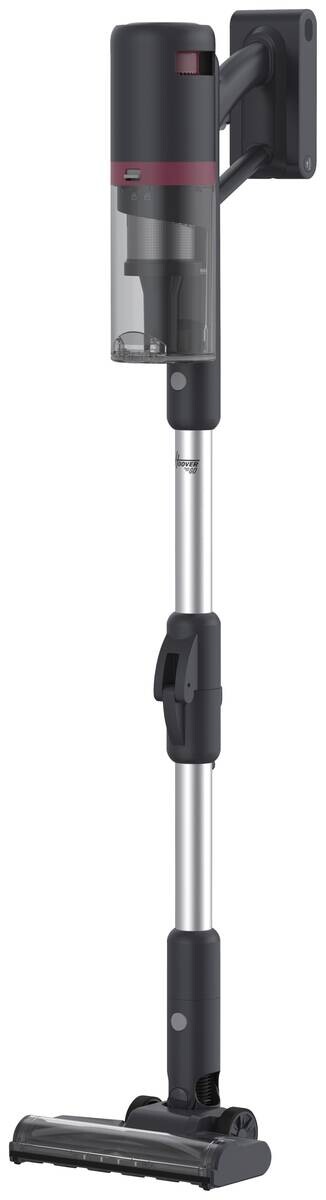 Hoover Handstaubsauger HFG10HX 011 schwarz silber rot Kunststoff Metall B/H/L: ca. 24,2x26x111 cm