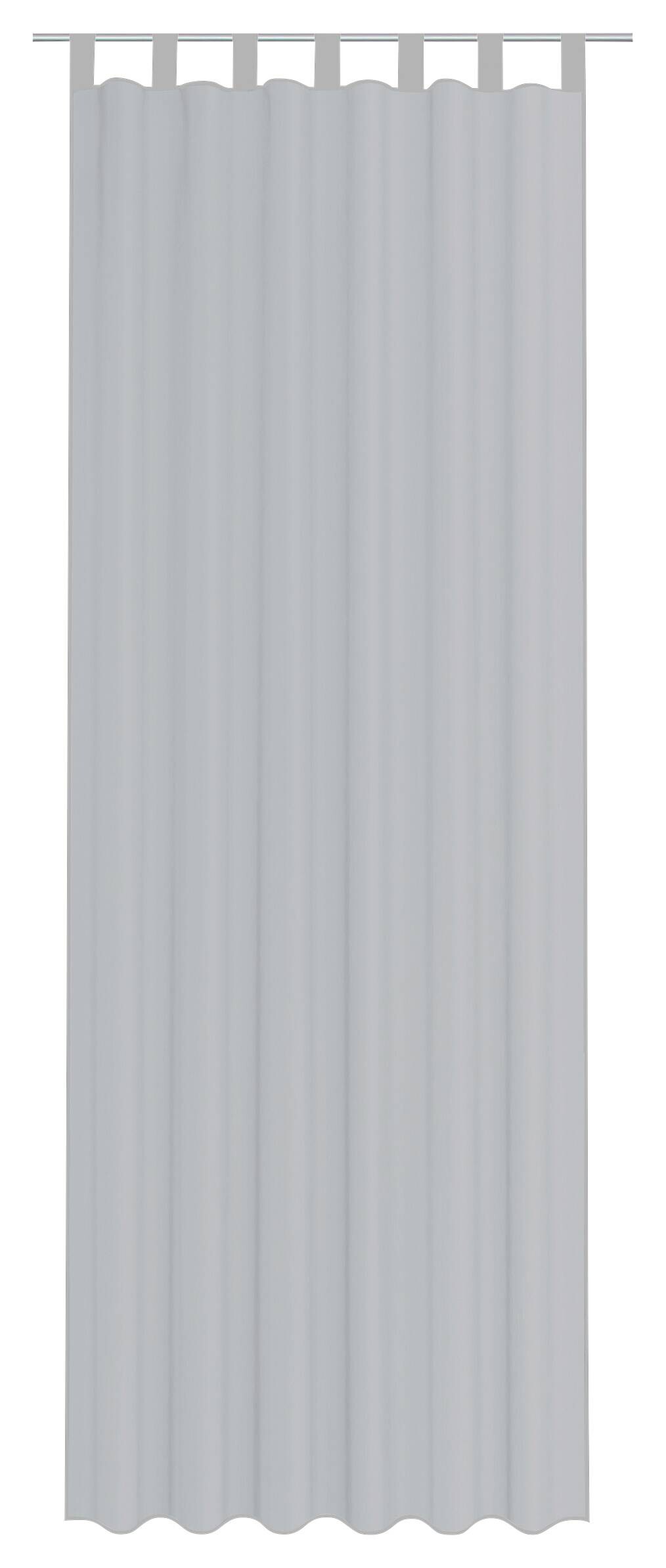 POCOline Kombivorhang Nouveau silber B/L: ca. 140x245 cm