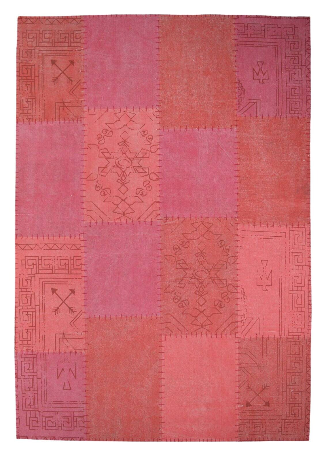Kayoom Kurzflorteppich Lyrical 210 rot B/L: ca. 120x170 cm