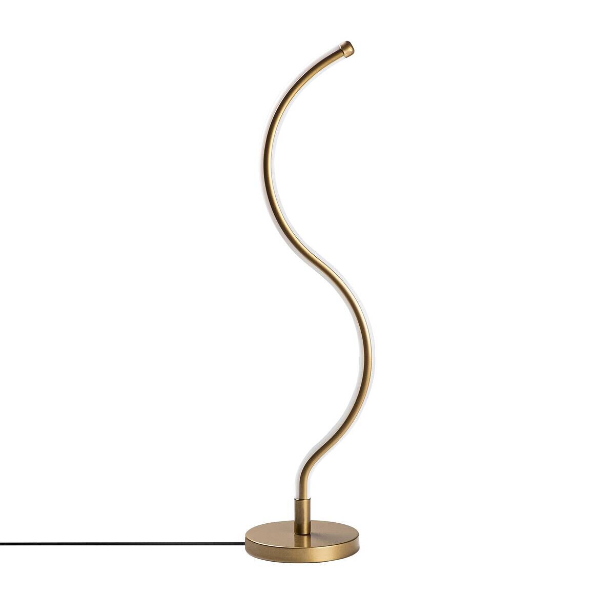 Opviq LED-Tischleuchte gold Metall B/H/T: ca. 13x57x13 cm