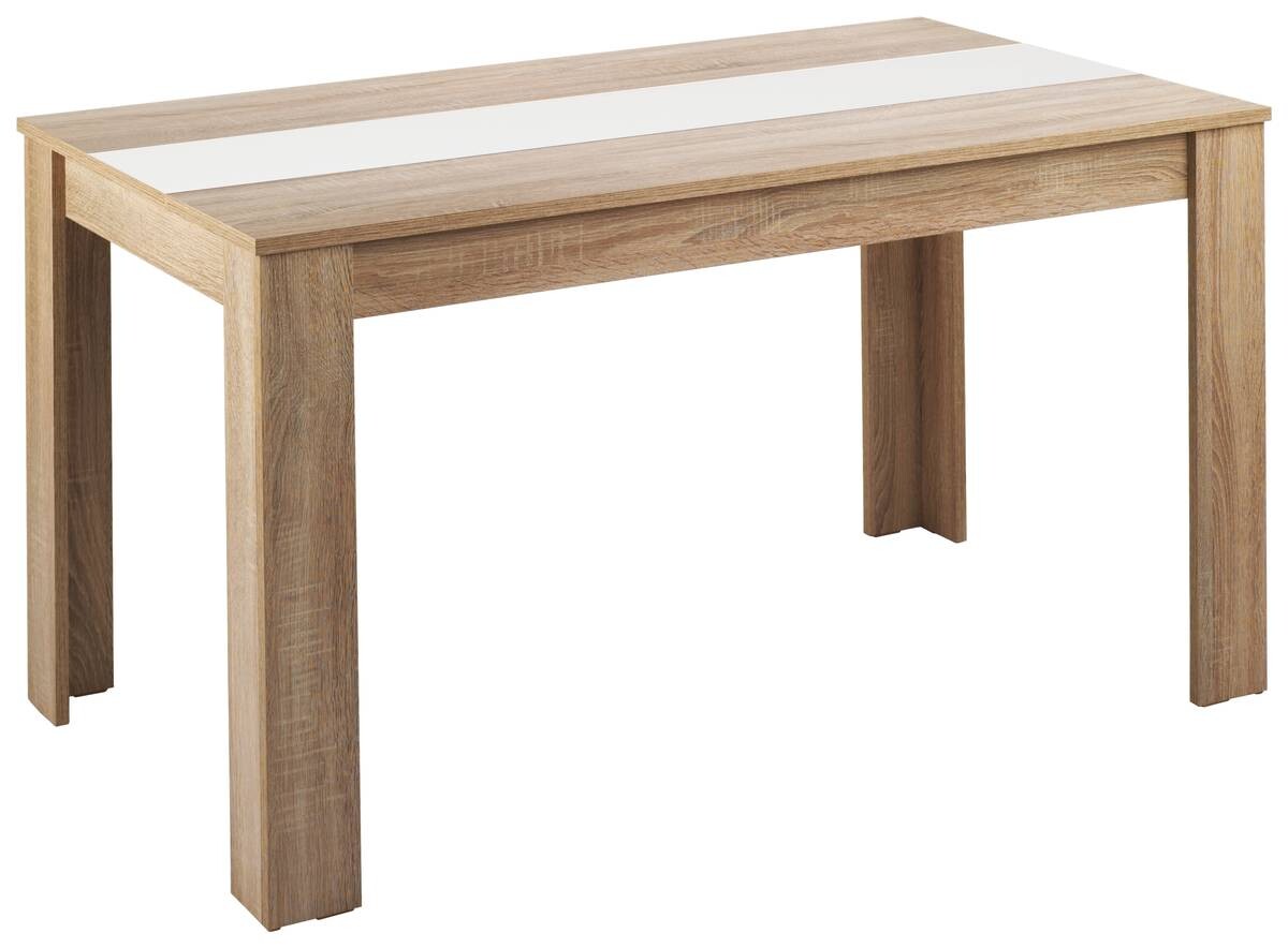 Tisch NORI Eiche Nachbildung B/H/T: ca. 160x75x90 cm