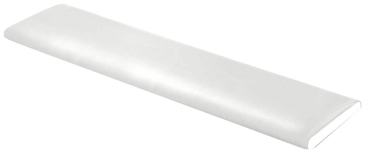 Dekostoff Satin weiß B: ca. 145 cm