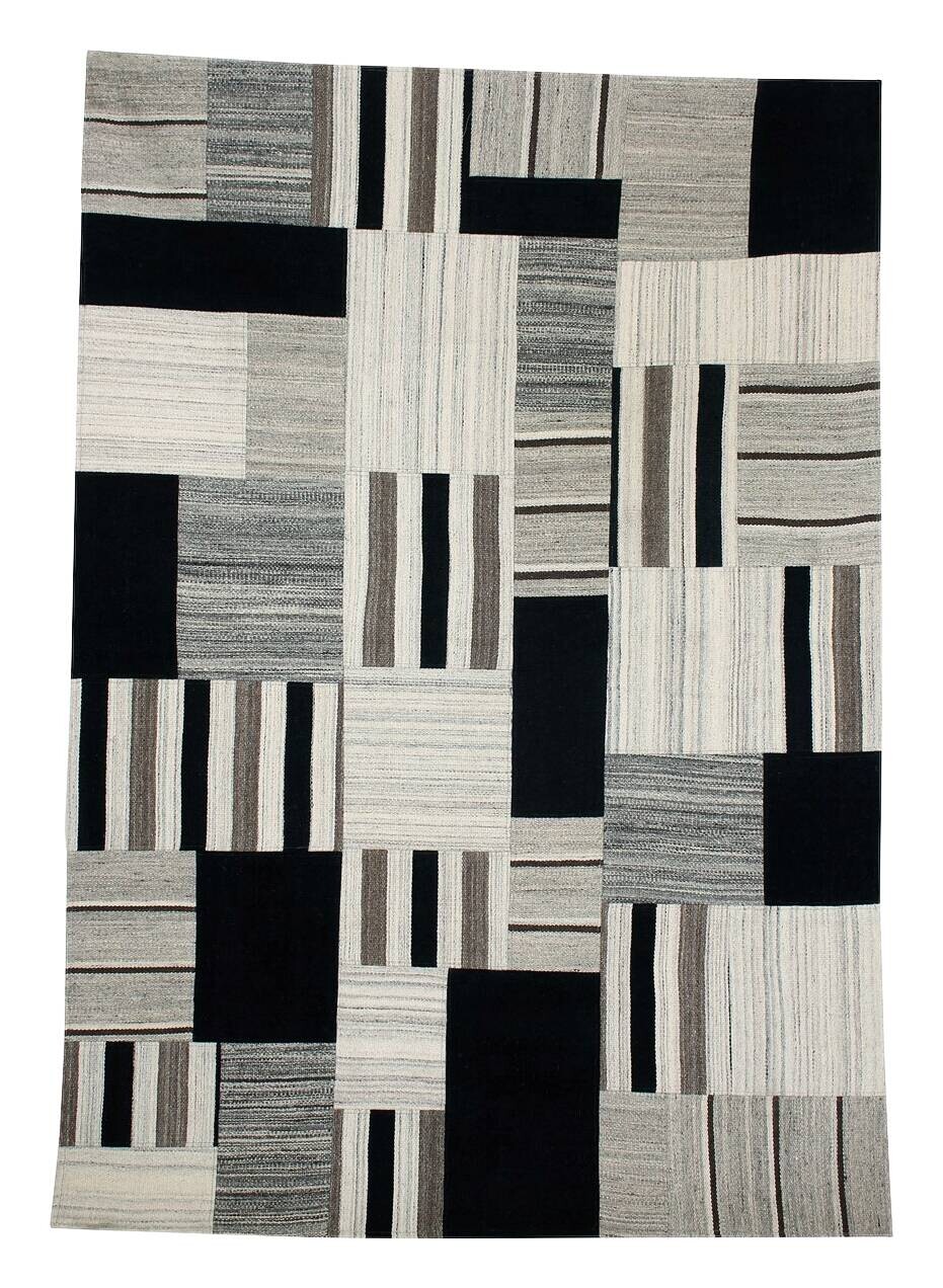 Kayoom Kurzflorteppich Radical 320 grau B/L: ca. 160x230 cm