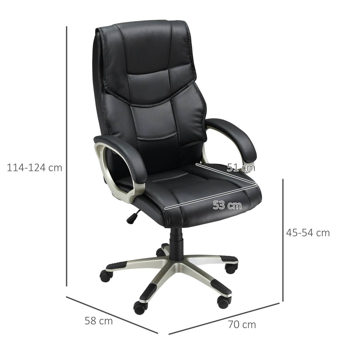 Chefsessel 5550-3300 schwarz