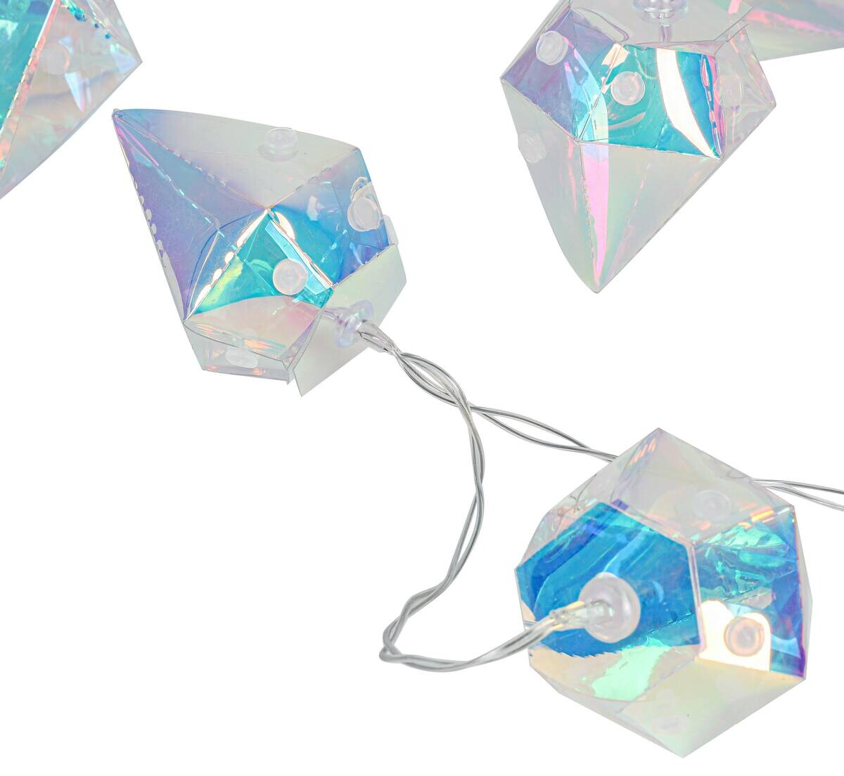 Nolo LED-Lichterkette String transparent B/H/T: ca. 165x5x4 cm