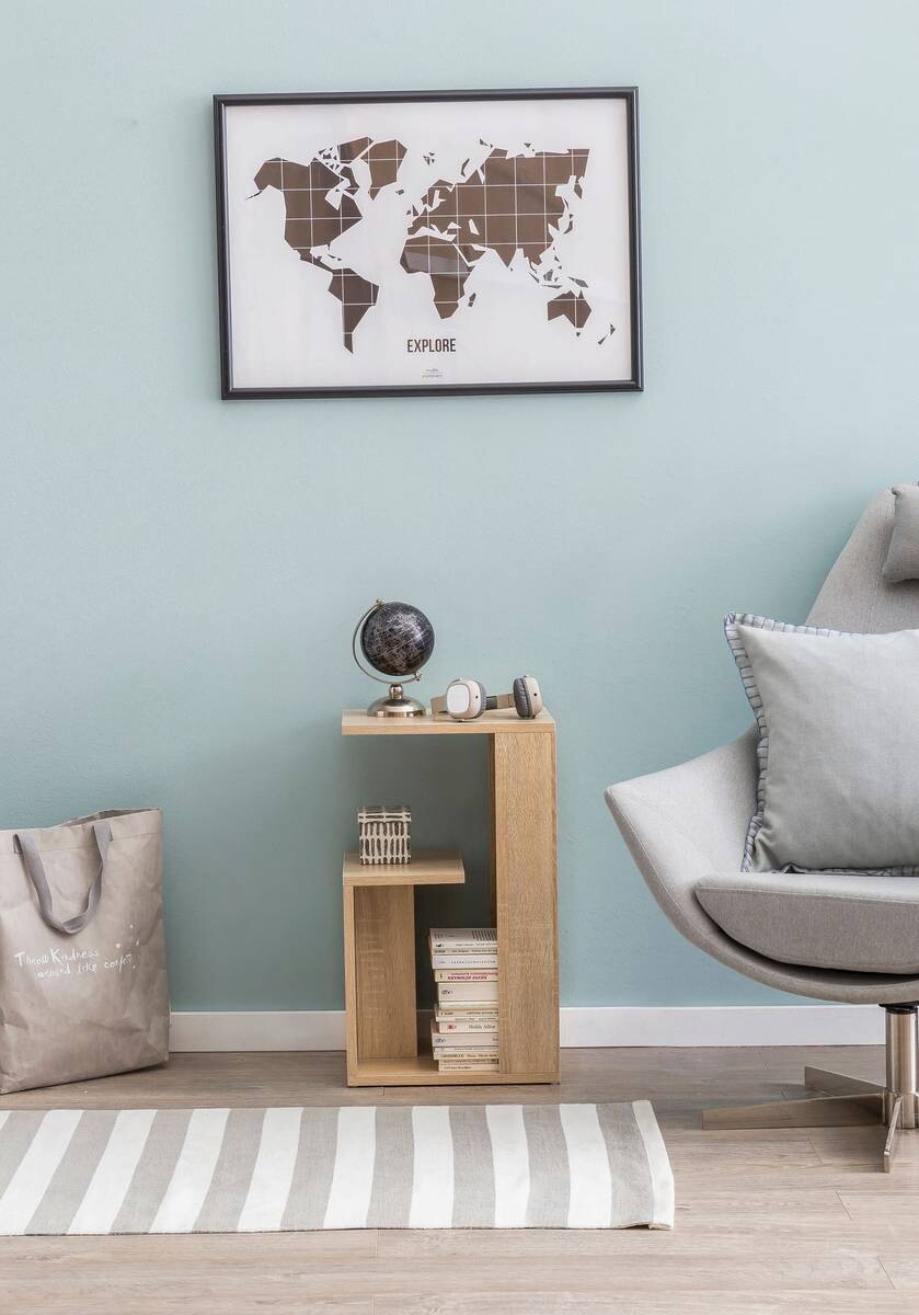 Regal Eiche Sonoma Nachbildung B/H/T: ca. 35x61x30 cm