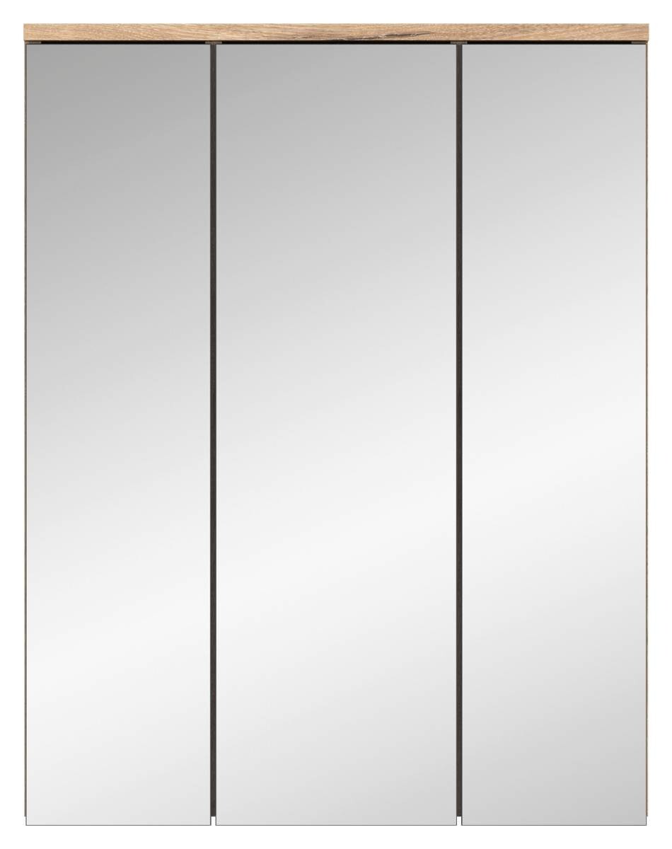 Spiegelschrank Mason Nox Oak Nachbildung B/H/T: ca. 60x77x18 cm