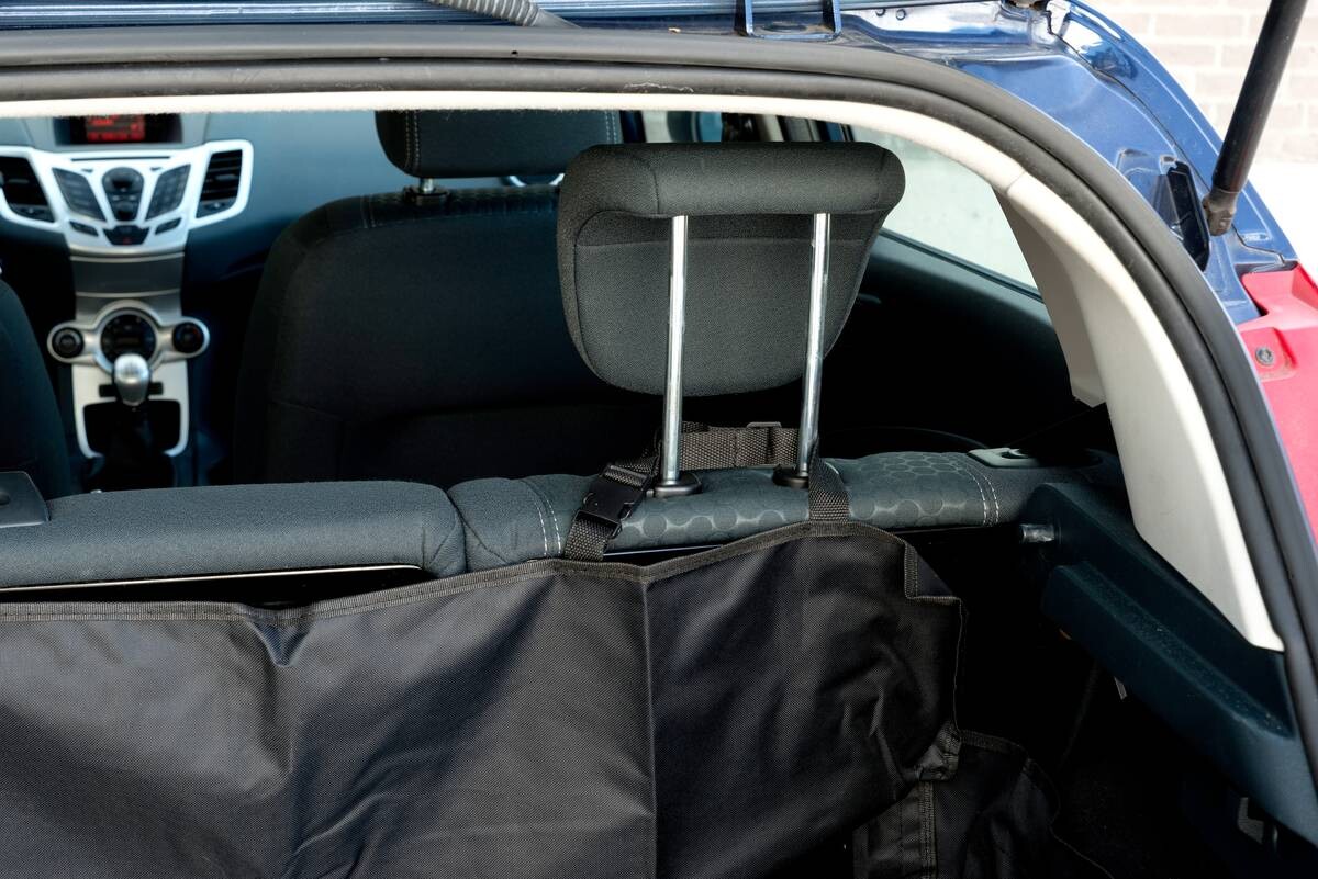 Hundedecke Auto Kofferraum schwarz Polyester B/H/L: ca. 104x33x155 cm