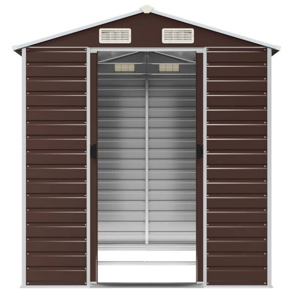 vidaXL Gartenhaus braun B/H/T: ca. 191x198x215 cm
