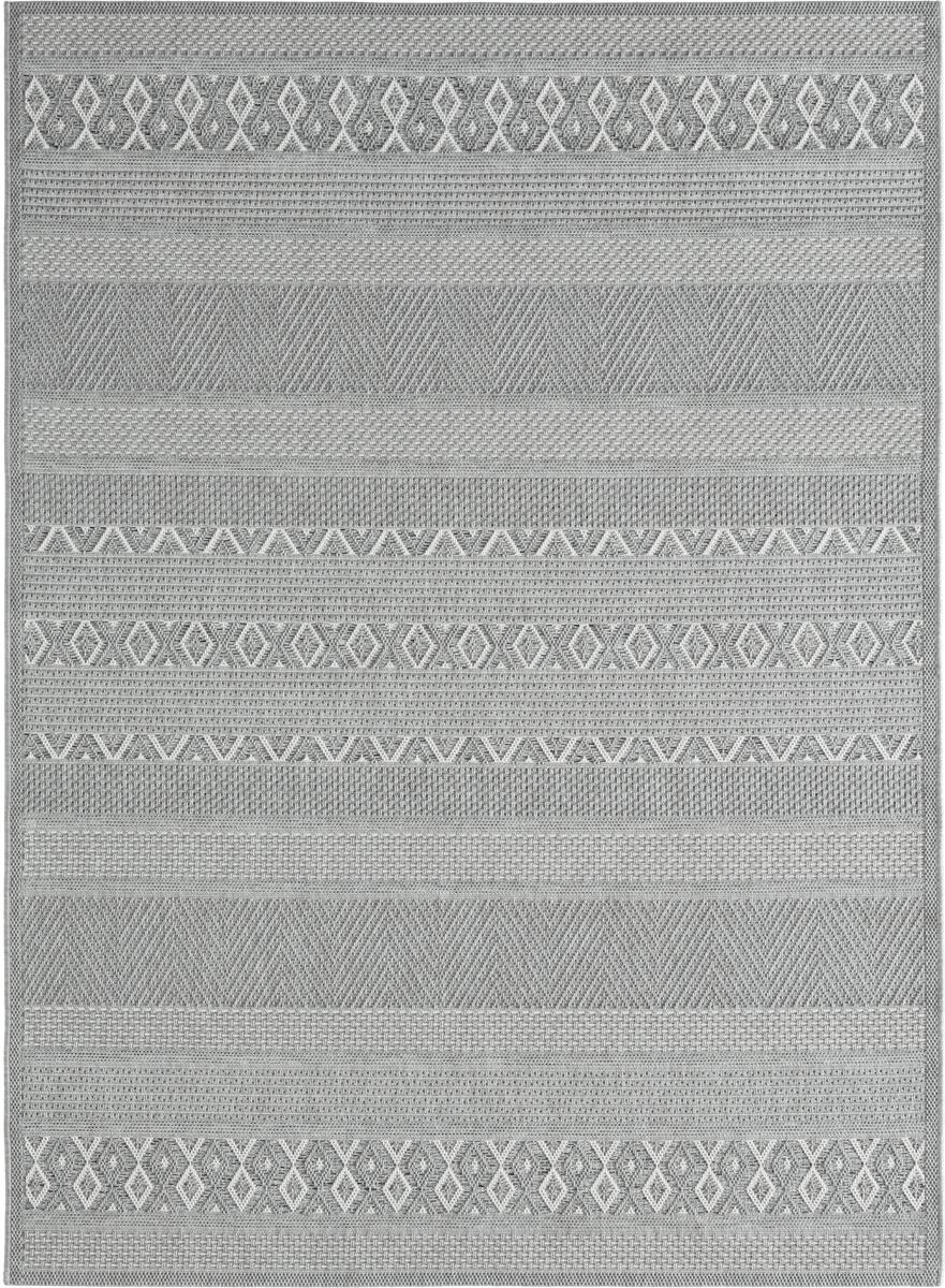 Merinos Teppich Ottowa grau B/L: ca. 140x200 cm